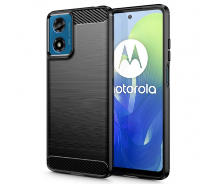 Husa pentru Motorola Moto G24 Power / G04 / G24, Tech-Protect, Carbon, Neagra 
