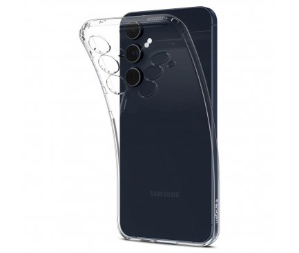 Husa pentru Samsung Galaxy A55 5G A556, Spigen, Liquid Crystal, Transparenta ACS07537 