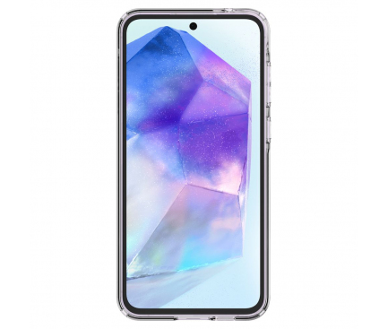 Husa pentru Samsung Galaxy A55 5G A556, Spigen, Liquid Crystal, Transparenta ACS07537 