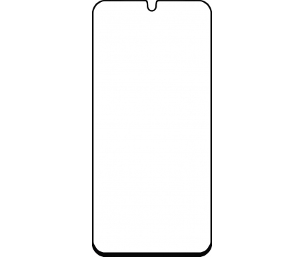 Folie de protectie Ecran OEM Matte pentru Xiaomi Redmi 13C 5G / 13C, Sticla Securizata, Full Glue, 6D, Neagra 