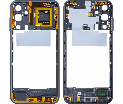 Carcasa Mijloc Samsung Galaxy A15 A155, Neagra 