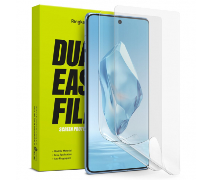 Folie de protectie Ecran Ringke Dual Easy pentru OnePlus 12R, Plastic, Set 2 bucati 