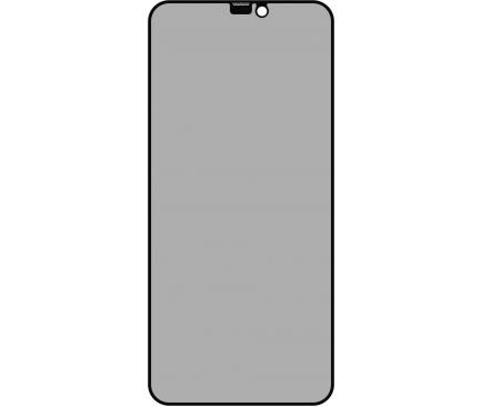 Folie de protectie Ecran Privacy ESD pentru Apple iPhone 12 Pro Max, Sticla Securizata, AB Ultra Glue 
