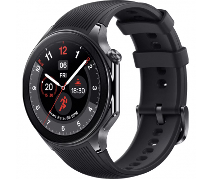 Smartwatch OnePlus Watch 2, Negru 