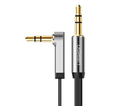 Cablu Audio 3.5mm - 3.5mm UGREEN AV119, 0.5m, Negru 
