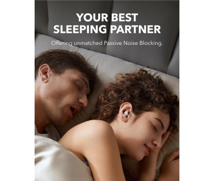 Handsfree Bluetooth Anker SoundCore Sleep A20, TWS, Alb A6611G21