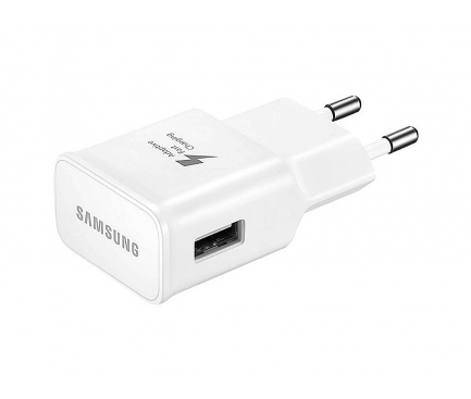 Incarcator retea USB Samsung EP-TA20EWE, Fast Charging, alb
