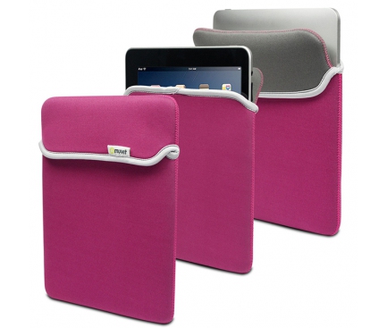 Husa textil Asus Fonepad 7 (2014) Muvit Reversible roz Blister Originala
