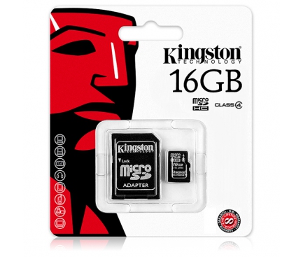 Card memorie Kingston MicroSDHC 16Gb Blister