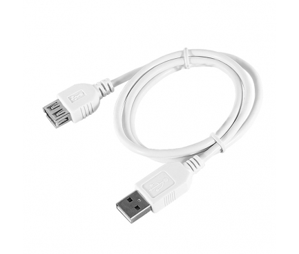 Prelungitor USB 2.0 alb