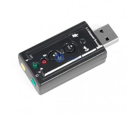 Placa de sunet USB Virtual 7.1