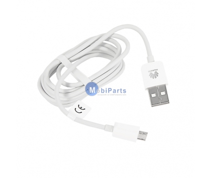 Cablu Date si Incarcare USB-A - microUSB Huawei, 18W, 1m, Alb