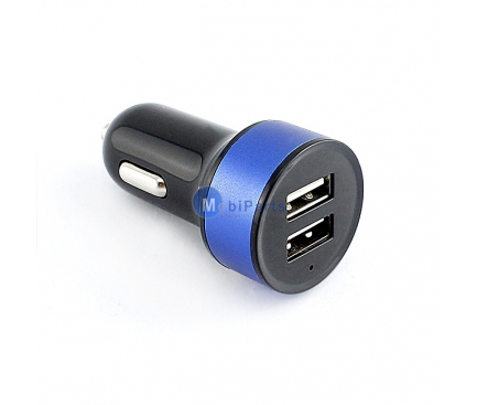 Adaptor auto Dual-USB Cosmote Smart Xceed 2A Color Edition