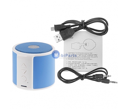 Difuzor Bluetooth DM D100 albastru Blister