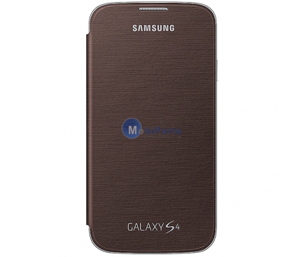 Husa piele Samsung I9500 Galaxy S4 EF-FI950BA maro Blister Originala