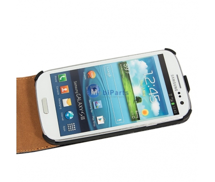 Husa piele Samsung I9300 Galaxy S III Slim Flip