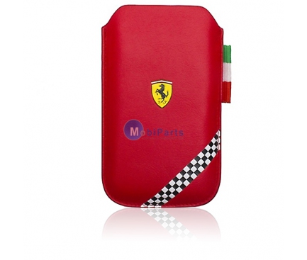 Husa piele Ferrari Formula1 FEFOSLSR S rosie Blister Originala