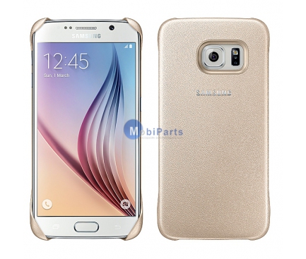 Husa plastic Samsung Galaxy S6 G920 EF-YG920BFEGWW aurie Blister Originala