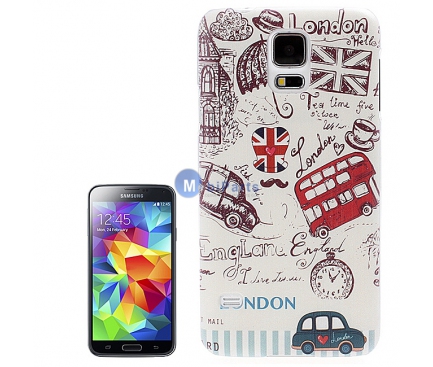 Husa plastic Samsung Galaxy S5 Duos G900 London
