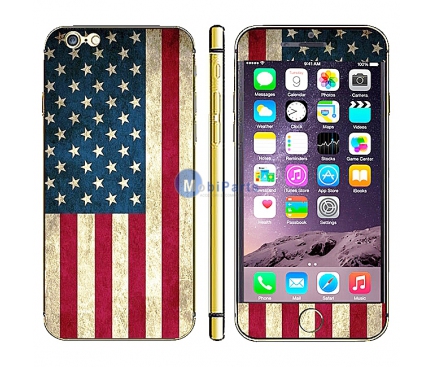 Kit personalizare telefon Apple iPhone 6 US Flag