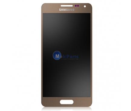 Display cu touchscreen Samsung Galaxy Alpha G850 auriu