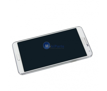 Display cu touchscreen si rama Samsung Galaxy Note 3 N9005 alb