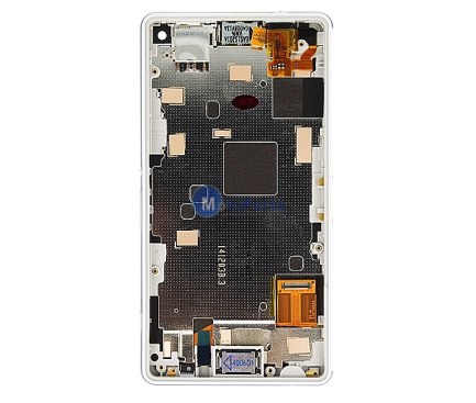 Display cu touchscreen si rama Sony Xperia Z3 Compact alb
