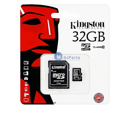 Card memorie Kingston MicroSDHC 32Gb Clasa 10 Blister