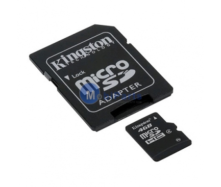 Card memorie Kingston MicroSDHC 4Gb Blister