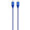 Cablu Date si Incarcare USB-C - Lightning Goui Metallic, 18W, 1m, Albastru G-METALLICC94B