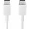 Cablu Date si Incarcare USB-C - USB-C Samsung EP-DA705BWE, 25W, 1m, Alb GP-TOU021RFBWW