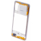 Carcasa Mijloc Samsung Galaxy A41 A415, Alba, Service Pack GH98-45511C 