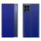 Husa Textil OEM Sleep Case pentru Samsung Galaxy A22 5G A226, Albastra 