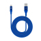 Cablu Date si Incarcare USB-A - microUSB Celly, 18W, 1m, Albastru USBMICROCOLORBL