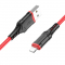 Cablu Date si Incarcare USB-A - Lightning Borofone BX67, 18W, 1m, Rosu