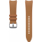 Curea Samsung Hybrid Eco-Leather pentru Galaxy Watch6 / Classic / Watch5 / Pro / Watch4 Series, M/L, Maro ET-SHR96LDEGEU 