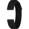 Curea Samsung Fabric pentru Galaxy Watch6 / Classic / Watch5 / Pro / Watch4 Series, S/M, Slim, Neagra ET-SVR93SBEGEU 