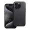 Husa MagSafe pentru Apple iPhone 15 Pro, OEM, Leather Mag, Neagra 