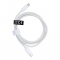 Cablu Date si Incarcare USB-C - USB-C OEM C263, 60W, 1m, Alb 