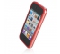 Rama protectie silicon TPU Apple iPhone 4S rosie