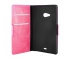 Husa piele Microsoft Lumia 535 Wallet roz