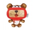 Husa textil telefon Wise Pet Mini Bear maro Blister Originala