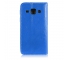 Husa piele Samsung Galaxy J1 J100 Smart Plus albastra