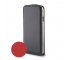 Husa piele Samsung Galaxy Ace 4 LTE G313 Flexi Duo neagra rosie