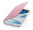 Husa piele Samsung Galaxy Note II N7100 EFC-1J9FI Flip roz Blister Originala