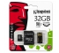 Card memorie Kingston MicroSDHC 32Gb si cititor card Blister