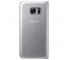 Husa Samsung Galaxy S7 G930 LED View EF-NG930PSEGWW Argintie Blister Originala