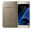 Husa Samsung Galaxy S7 G930 LED View EF-NG930PFEGWW Aurie Blister Originala