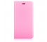 Husa piele Apple iPhone 6 Beeyo Book Carry roz Blister Originala