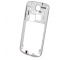 Carcasa mijloc Samsung I9505 Galaxy S4 argintie SH